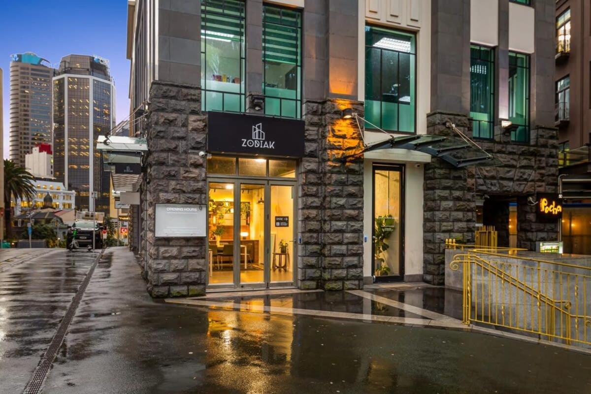 Cosy Two Bedroom Apartment With Balcony Pool And Gym オークランド エクステリア 写真