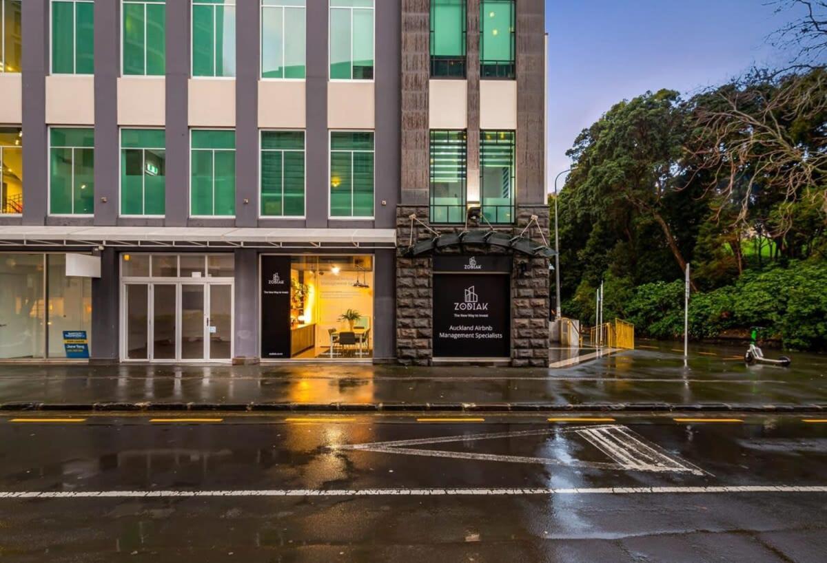 Cosy Two Bedroom Apartment With Balcony Pool And Gym オークランド エクステリア 写真