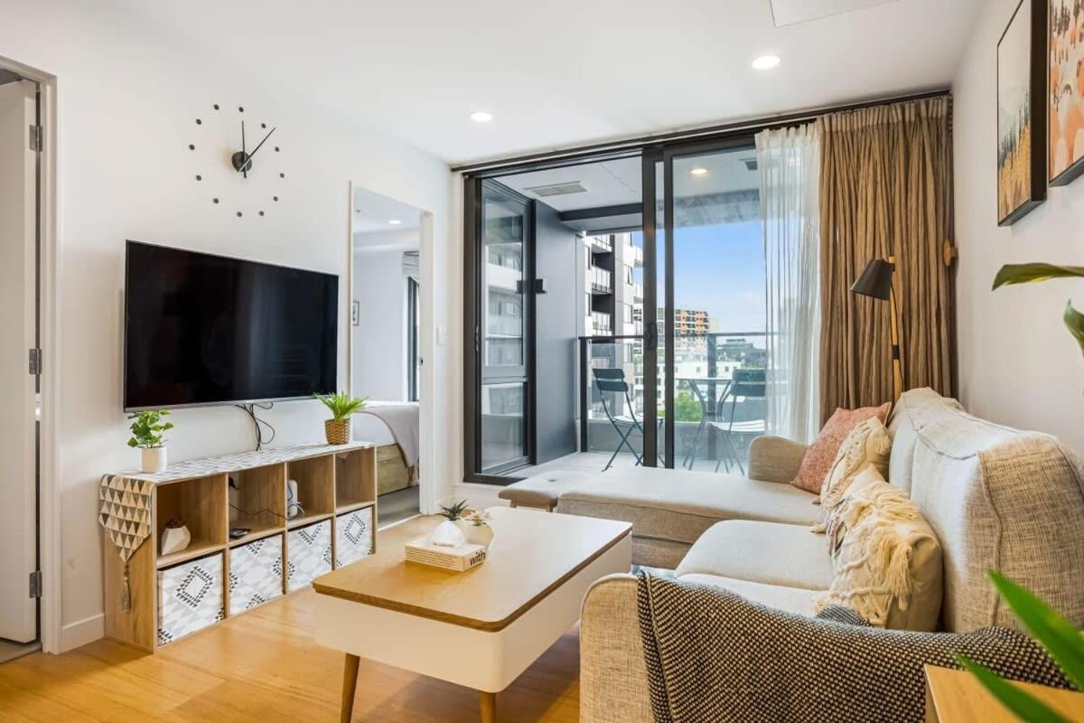 Cosy Two Bedroom Apartment With Balcony Pool And Gym オークランド エクステリア 写真